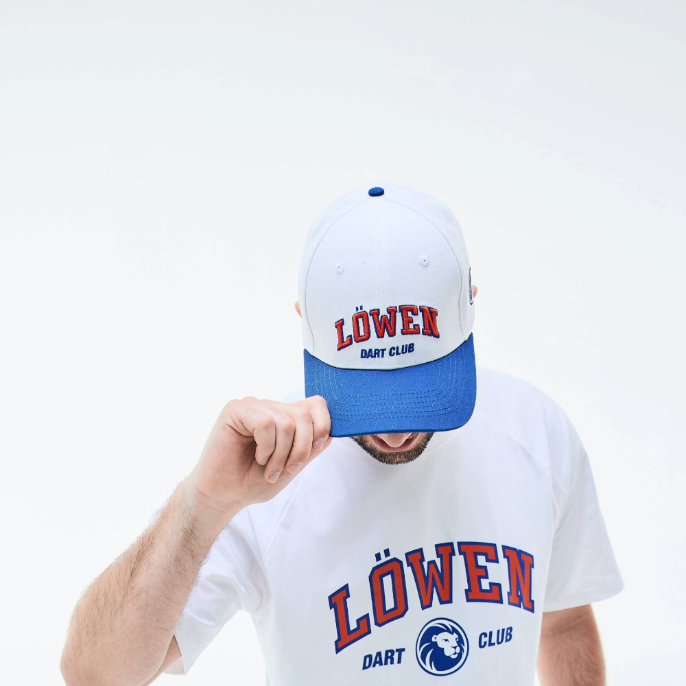 LÖWEN DART Cap - Weiß LÖWEN DART Cap - Weiß